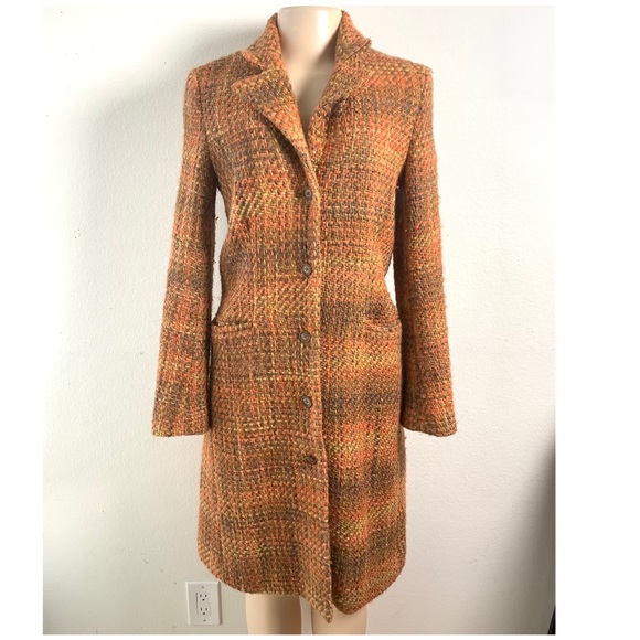 REBECCA TAYLOR VINTAGE WOOL COAT - Picture 3 of 6